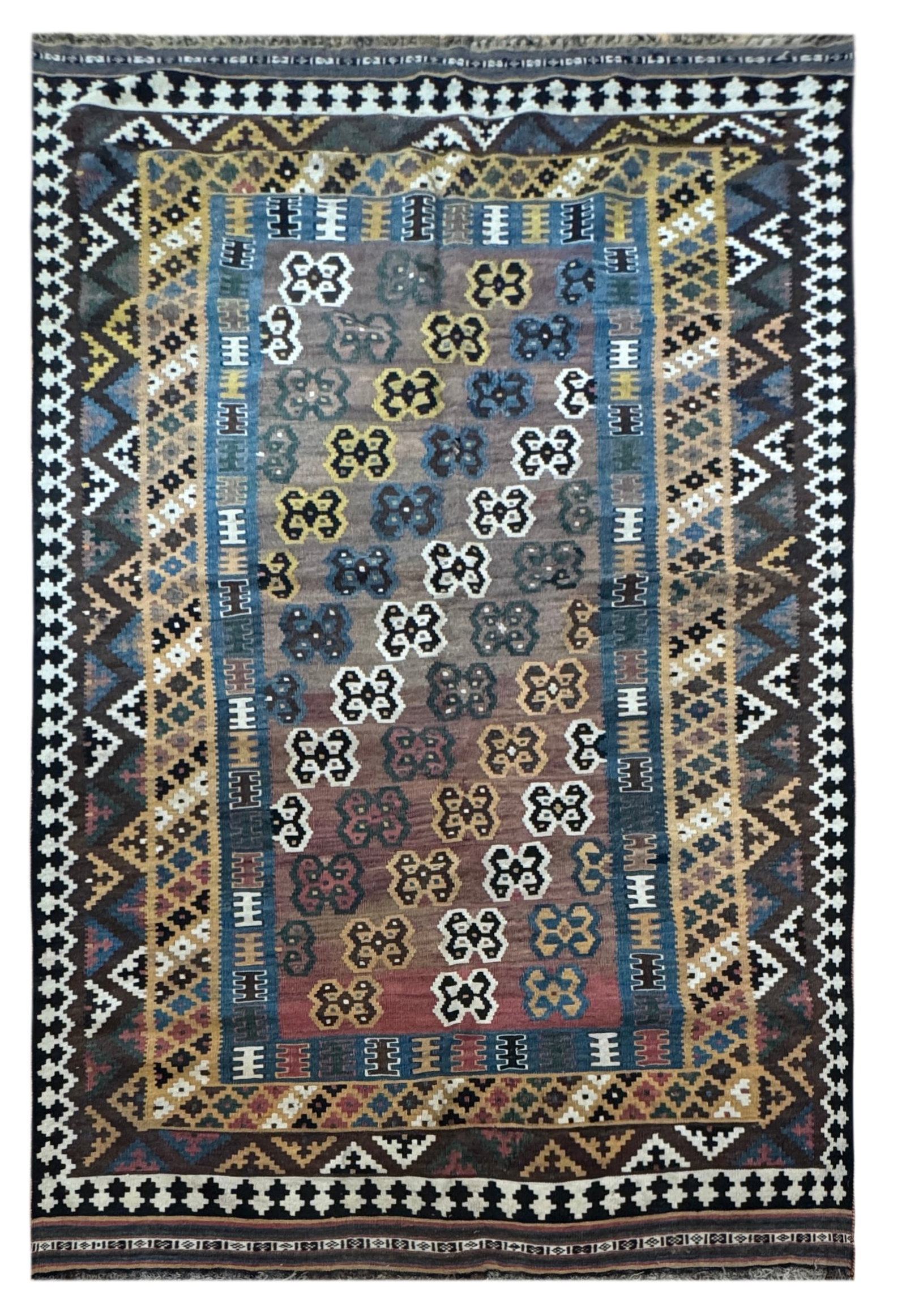 Caucasian Soumak Flatweave Rug (1 of 6)