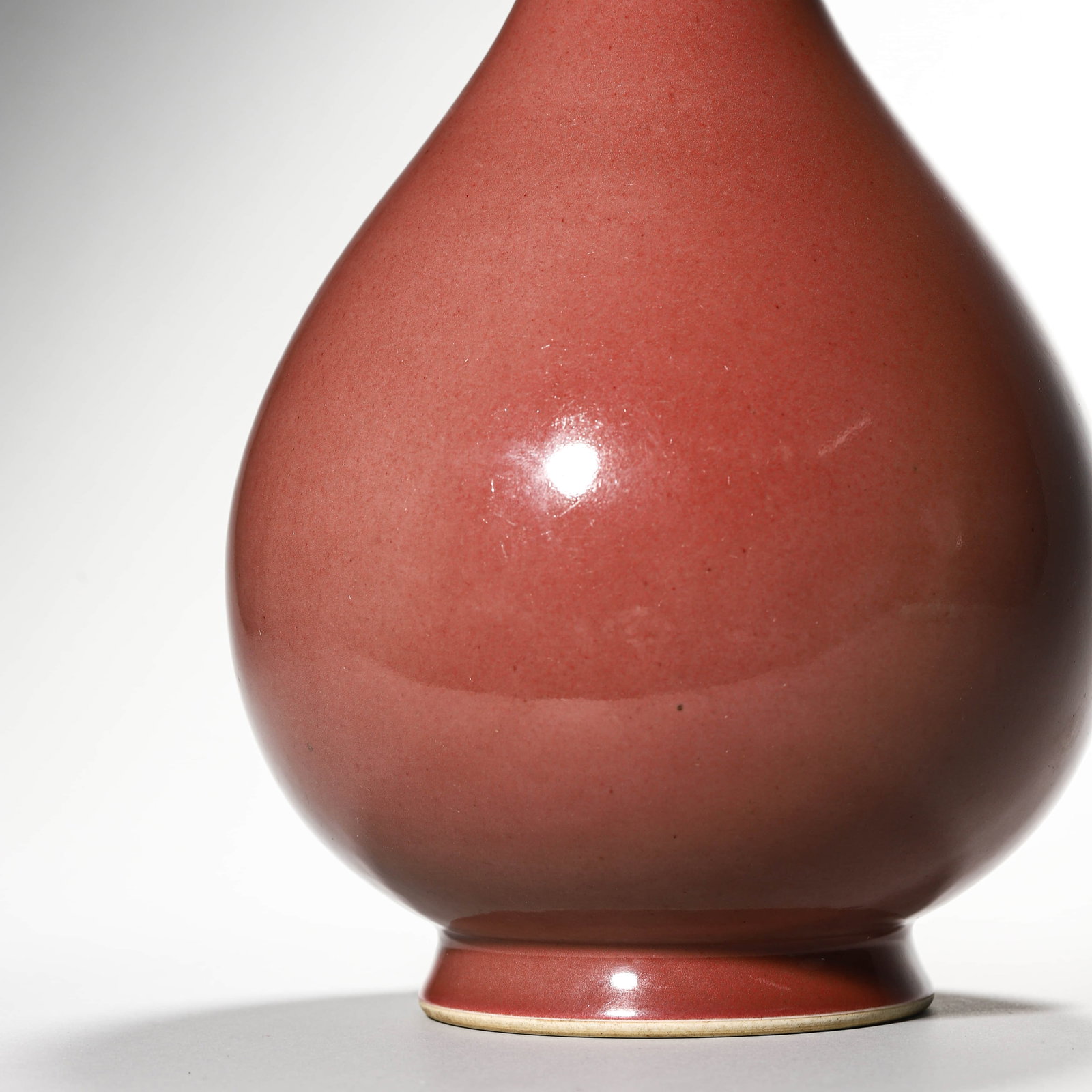 A RED-GLAZED YUHUCHUNPING - 3