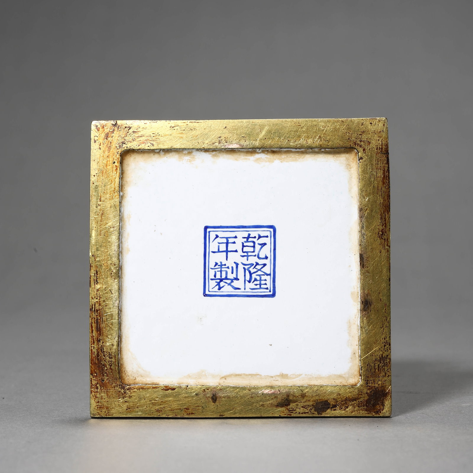 A BRONZE ENAMELED BUDDHIST STUPA - 2