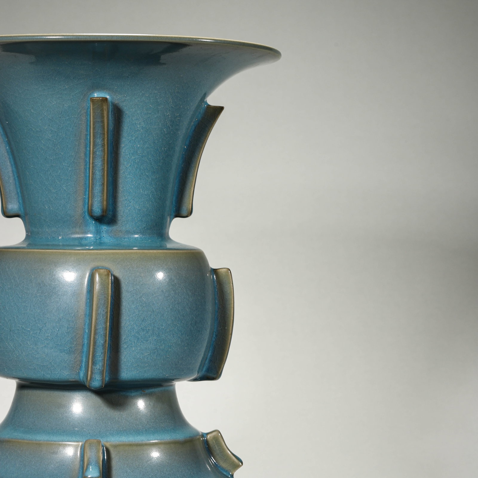 A JUN TYPE ARCHAISTIC JAR VESSEL - 3