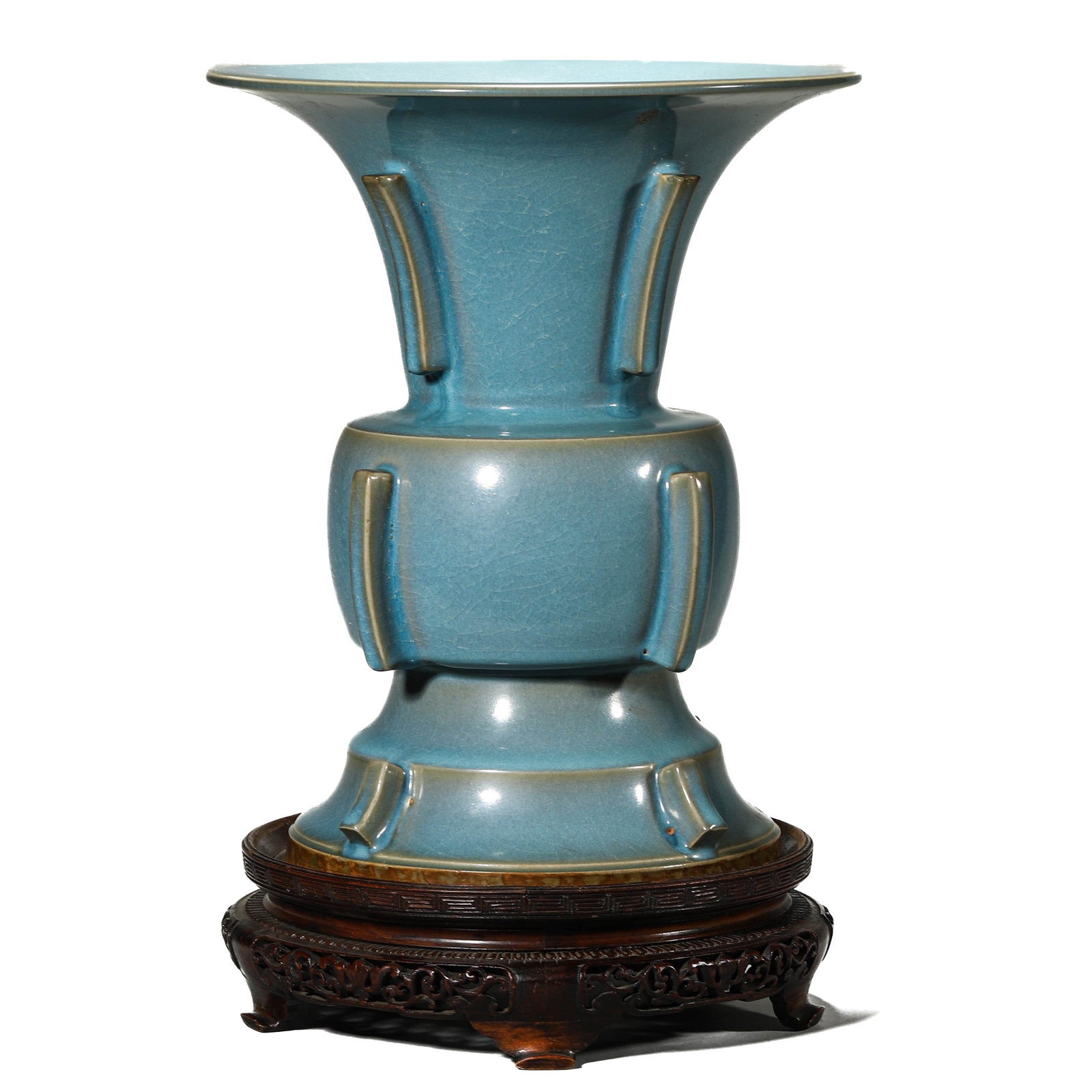 A JUN TYPE ARCHAISTIC JAR VESSEL - 4