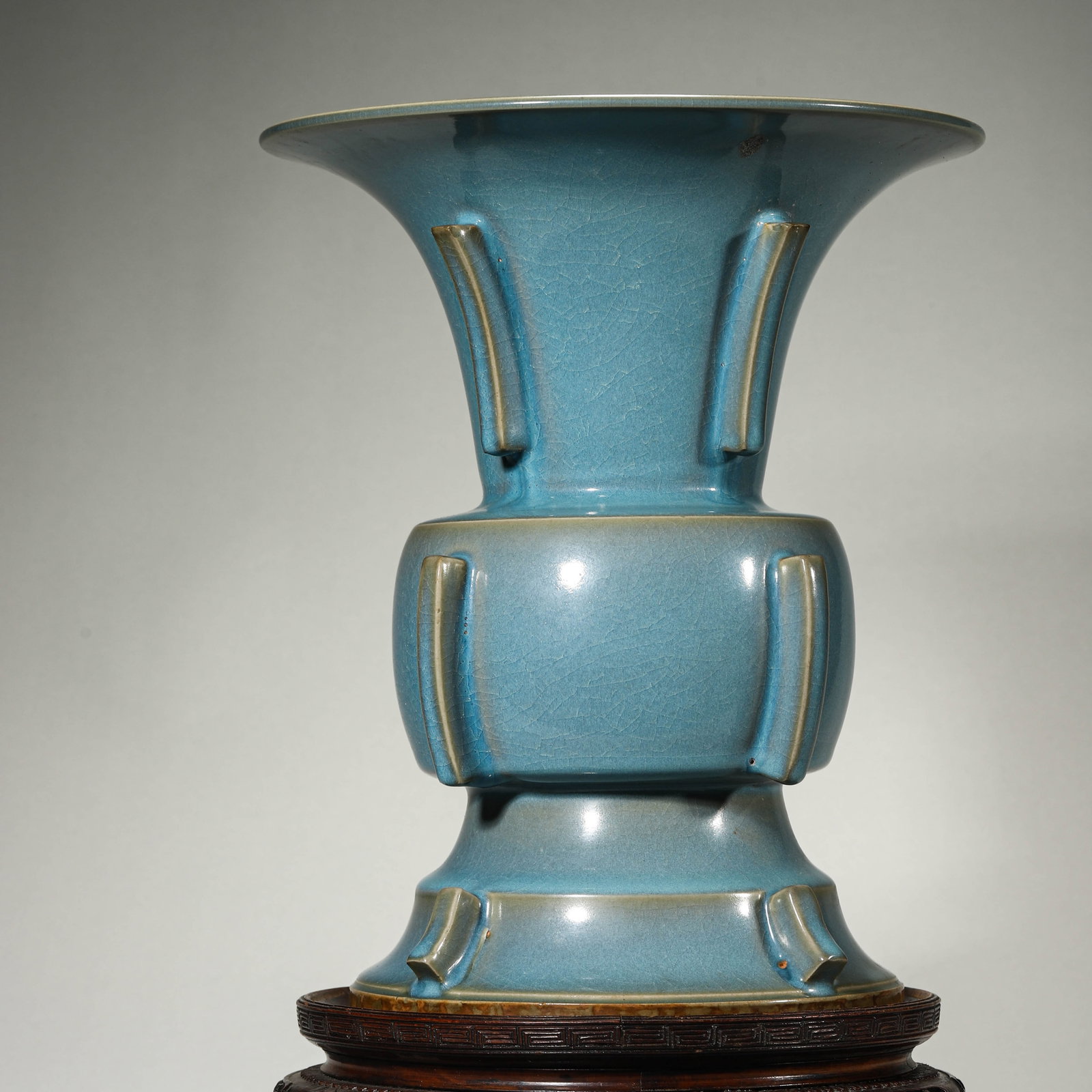 A JUN TYPE ARCHAISTIC JAR VESSEL - 5
