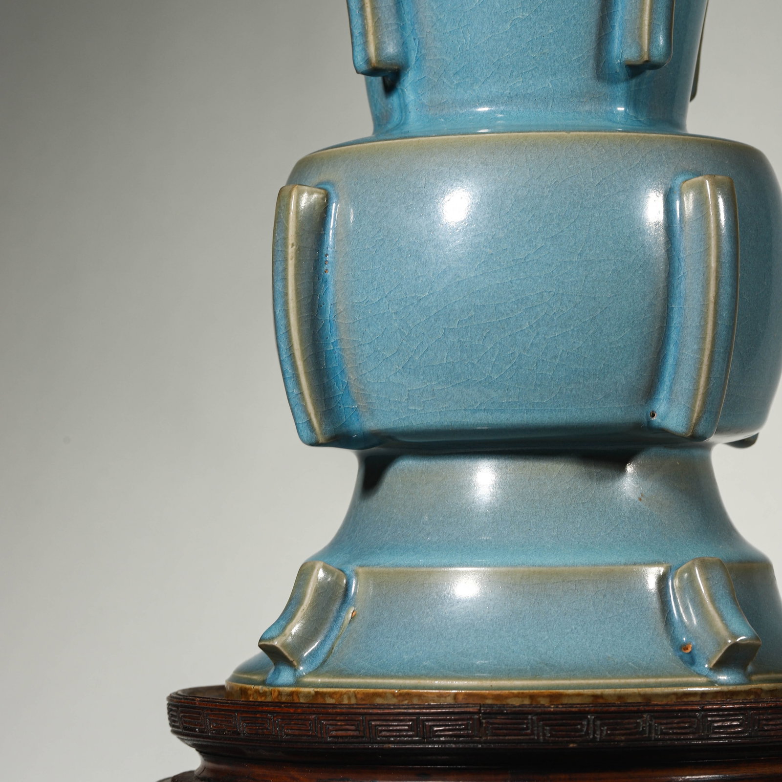 A JUN TYPE ARCHAISTIC JAR VESSEL - 6