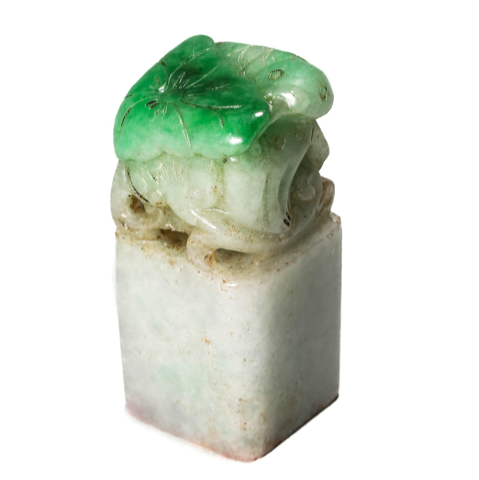 A JADEITE SEAL - 2