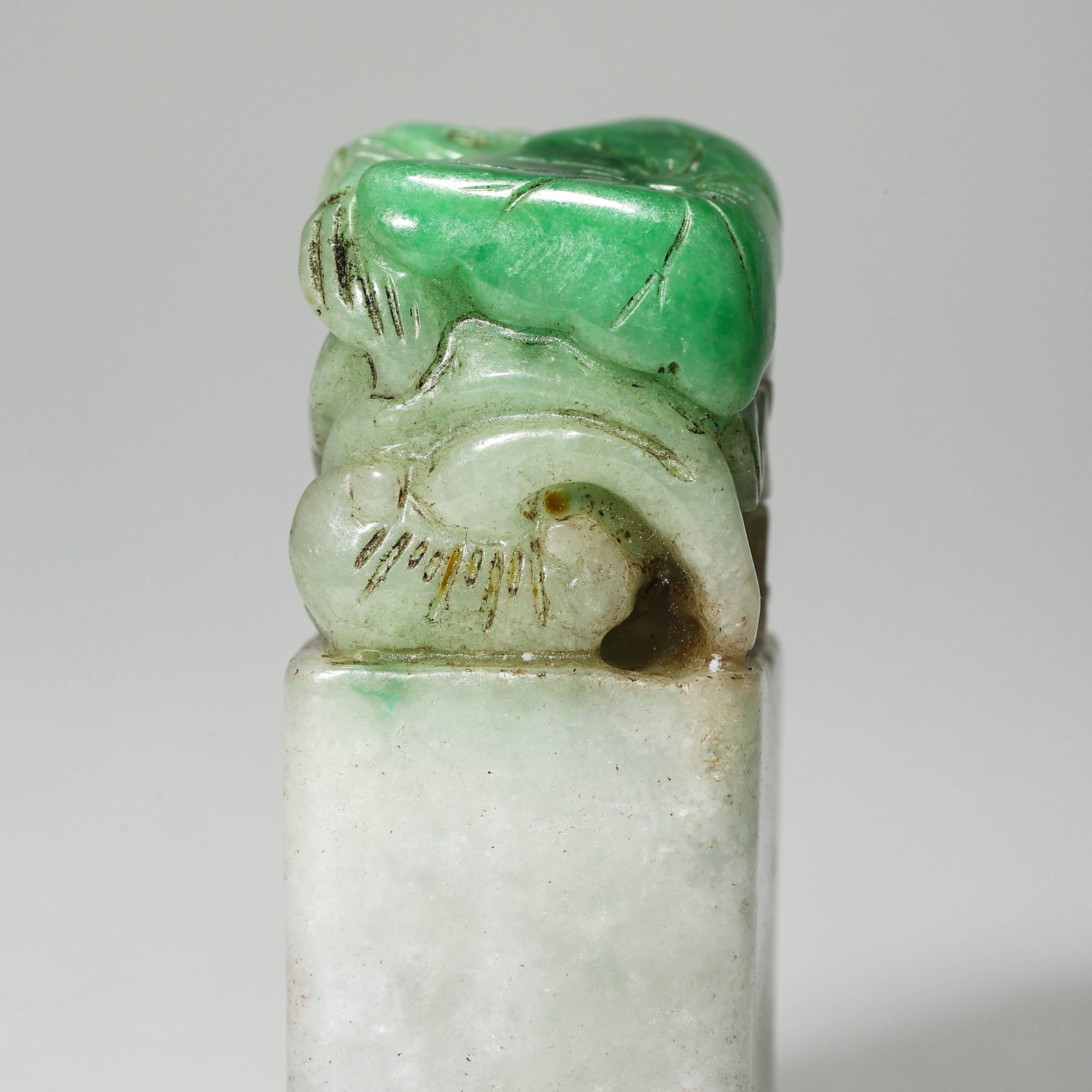 A JADEITE SEAL - 4