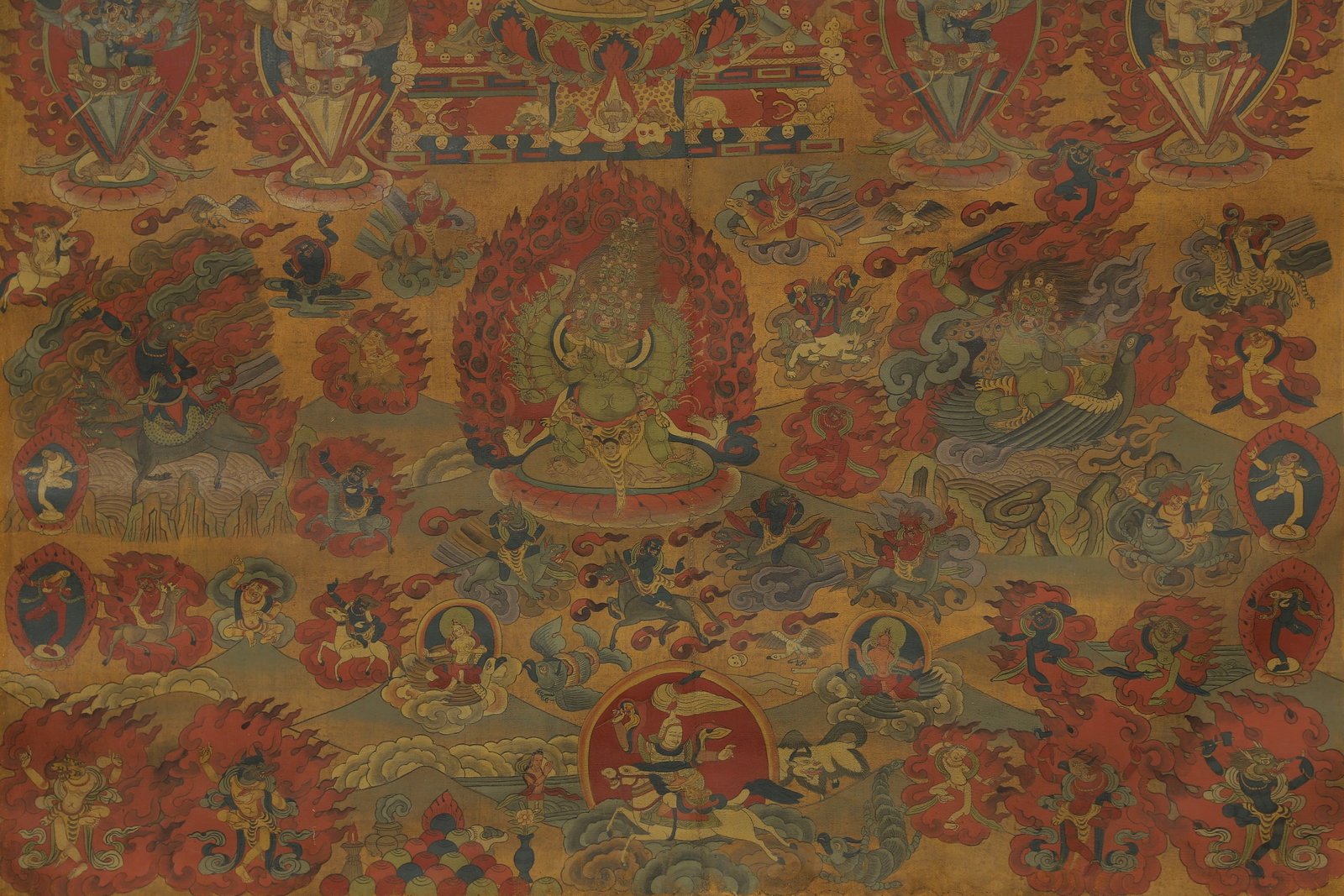 A TIBETAN THANGKA - 2