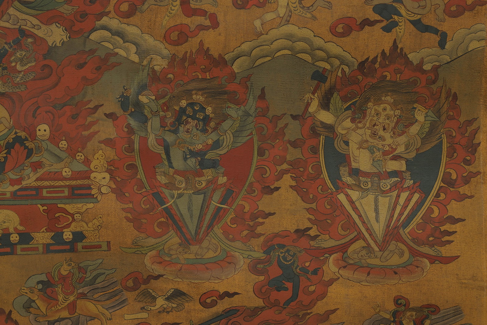 A TIBETAN THANGKA - 5