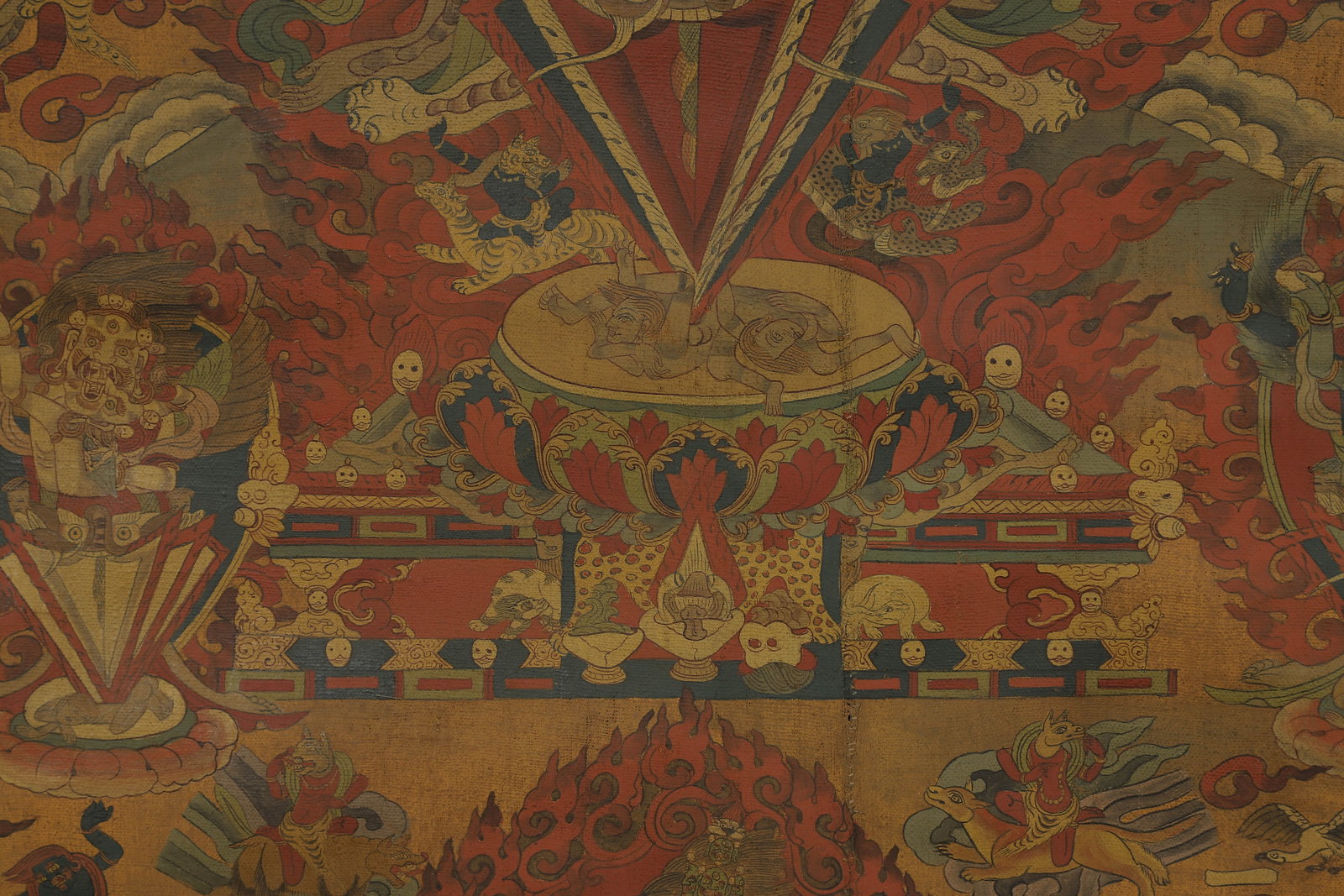 A TIBETAN THANGKA - 6