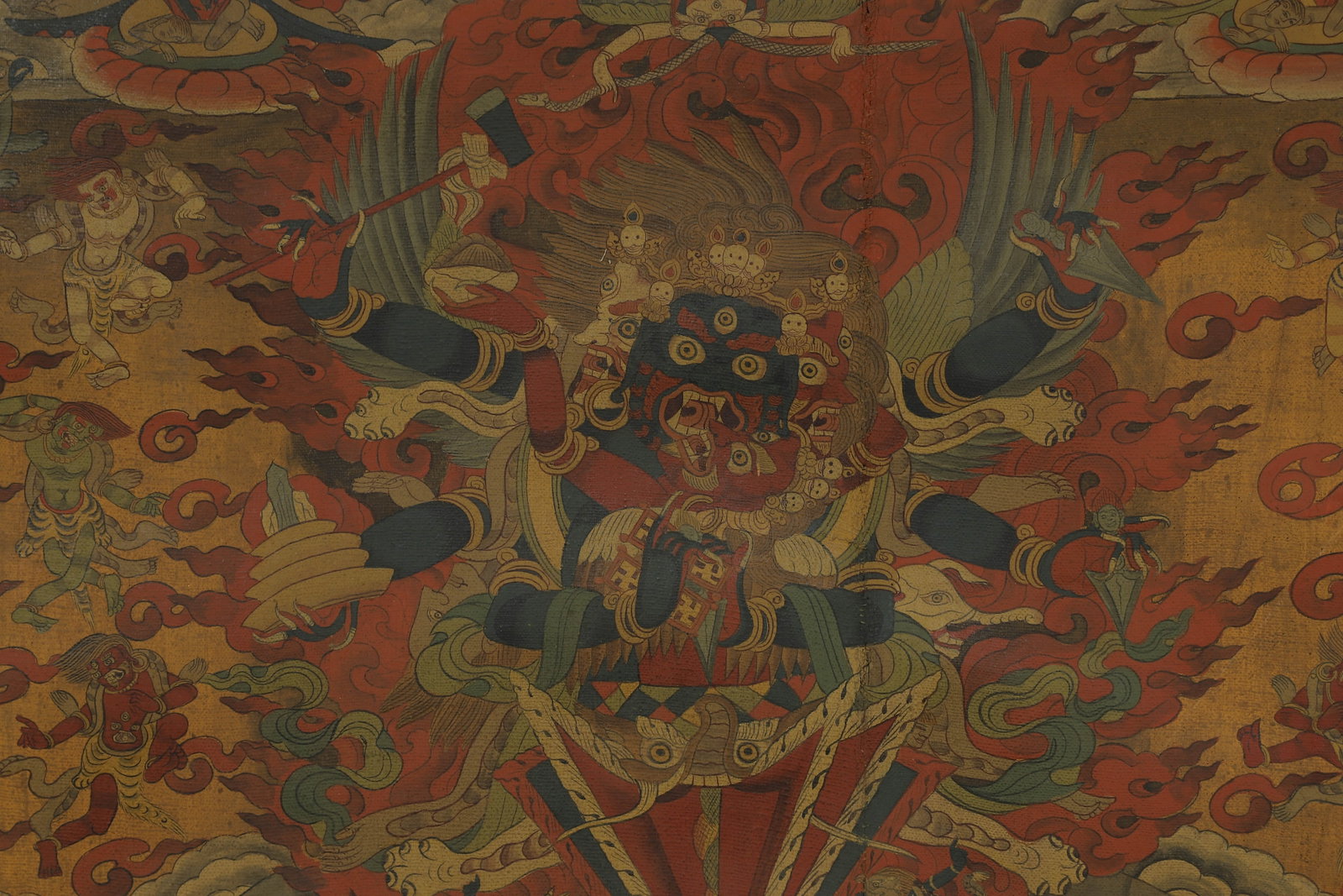 A TIBETAN THANGKA - 7