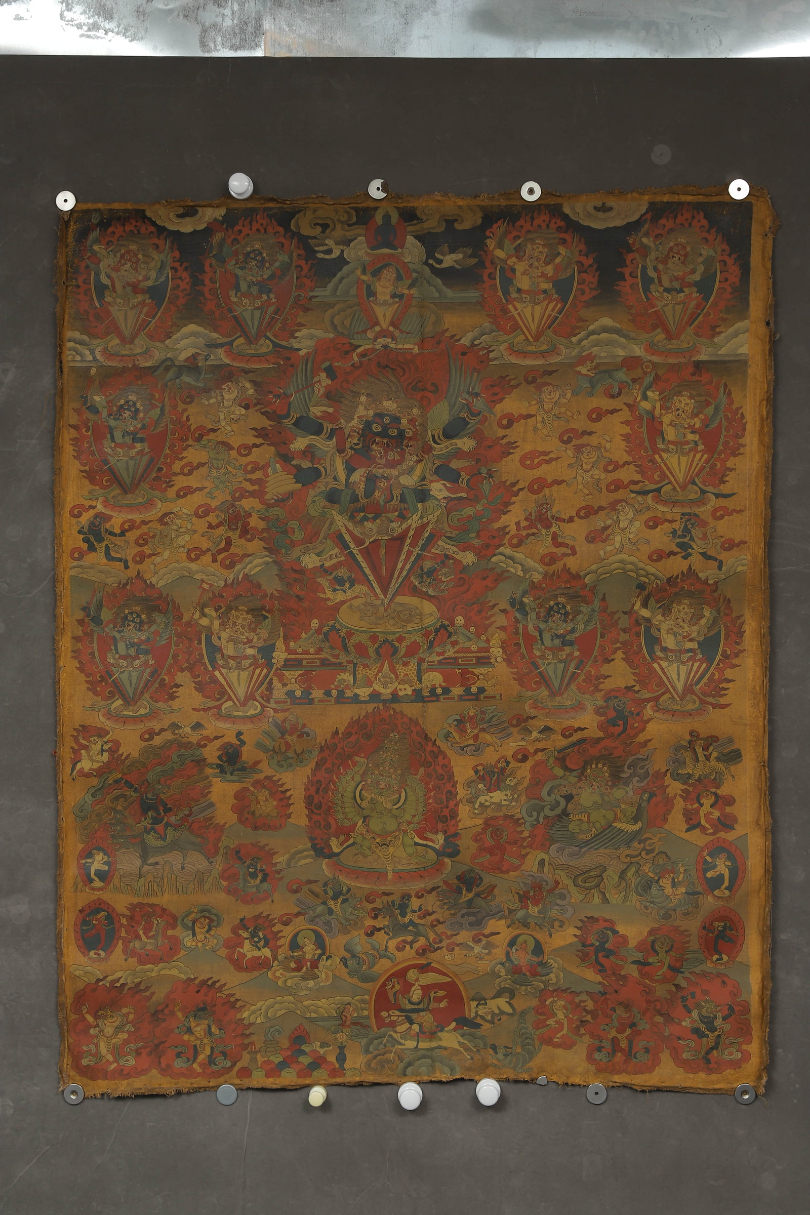 A TIBETAN THANGKA - 8