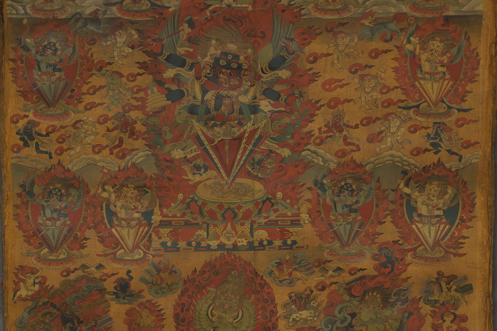 A TIBETAN THANGKA - 9