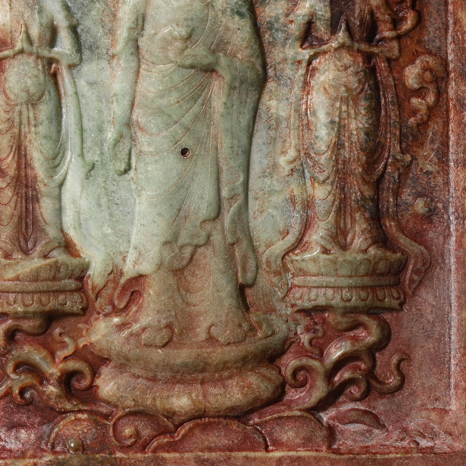 A JADE 'BUDDHA' TABLET - 6