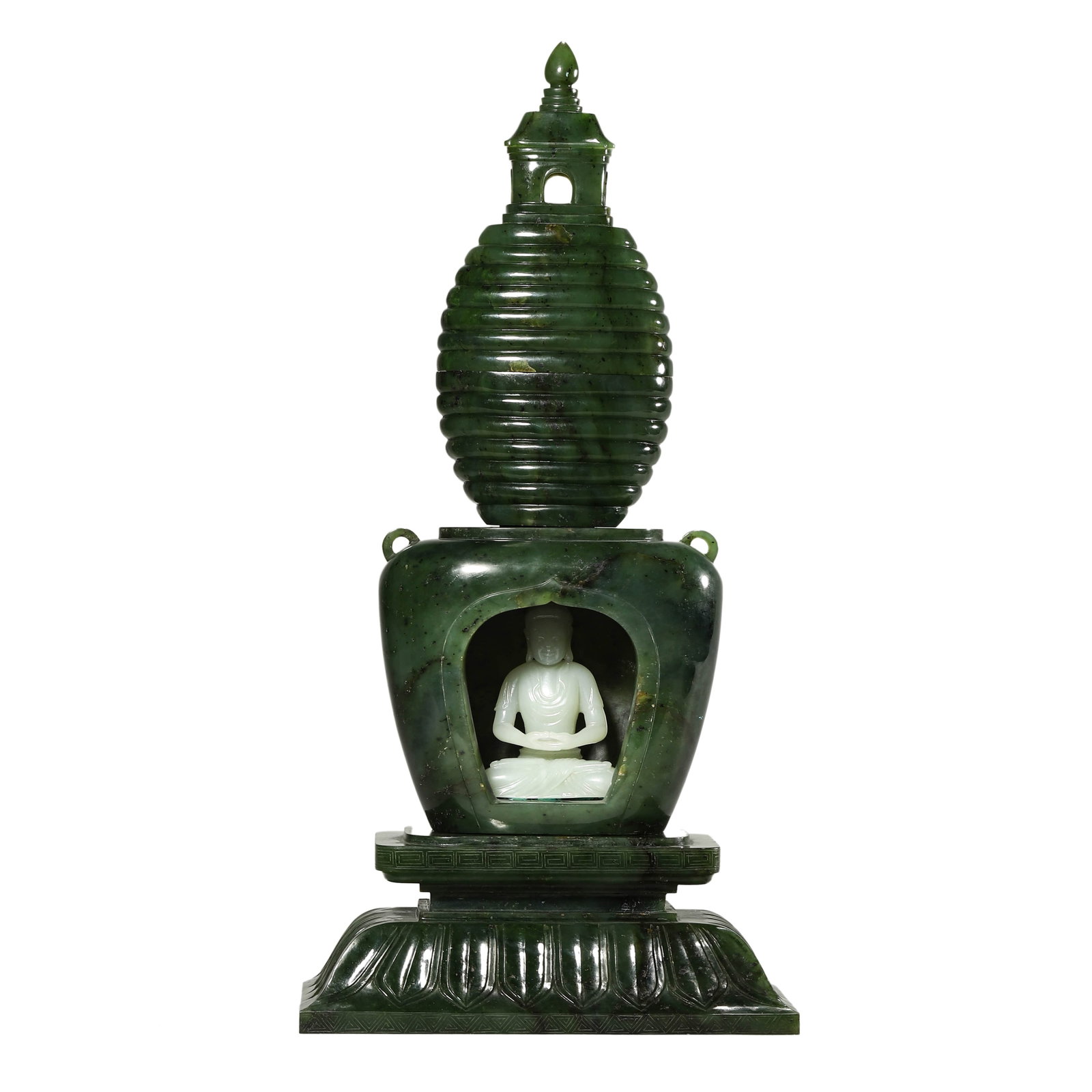 A SPINACH JADE PAGODA (1 of 9)