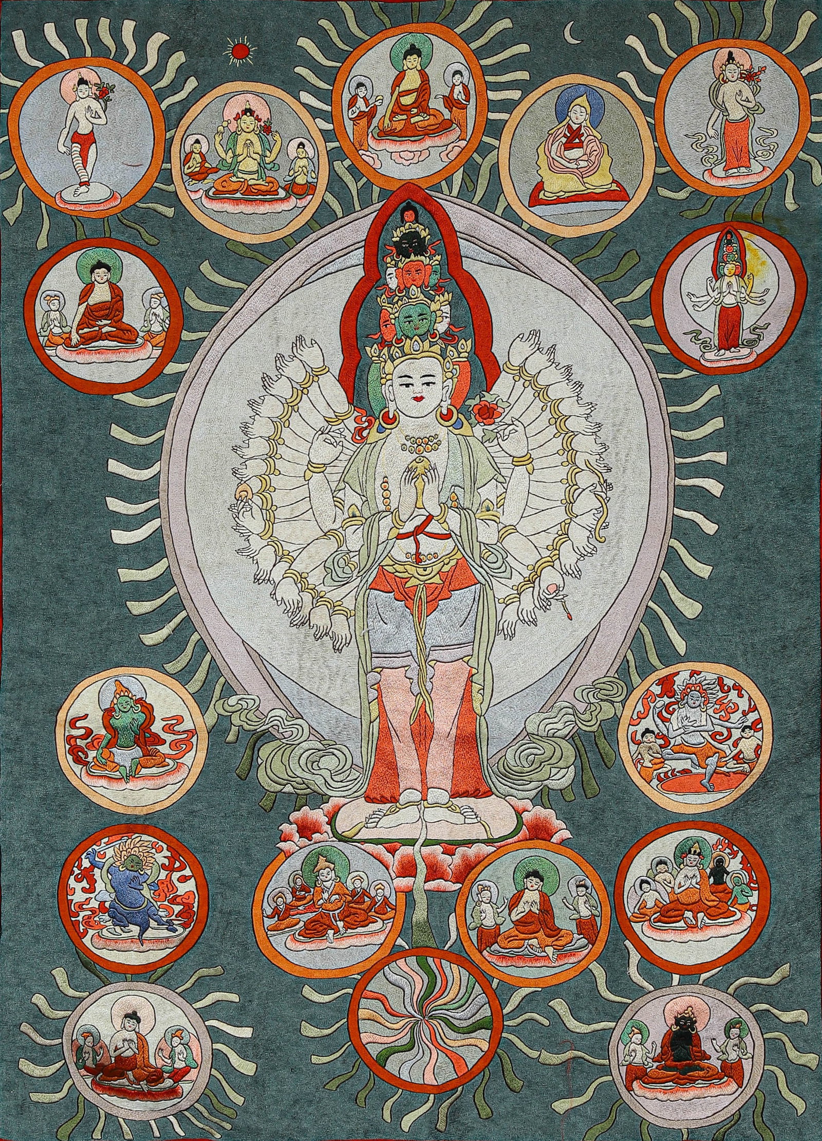 A TIBETAN THANGKA - 2