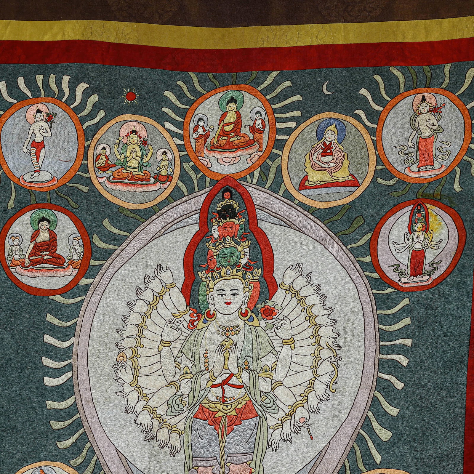 A TIBETAN THANGKA - 5
