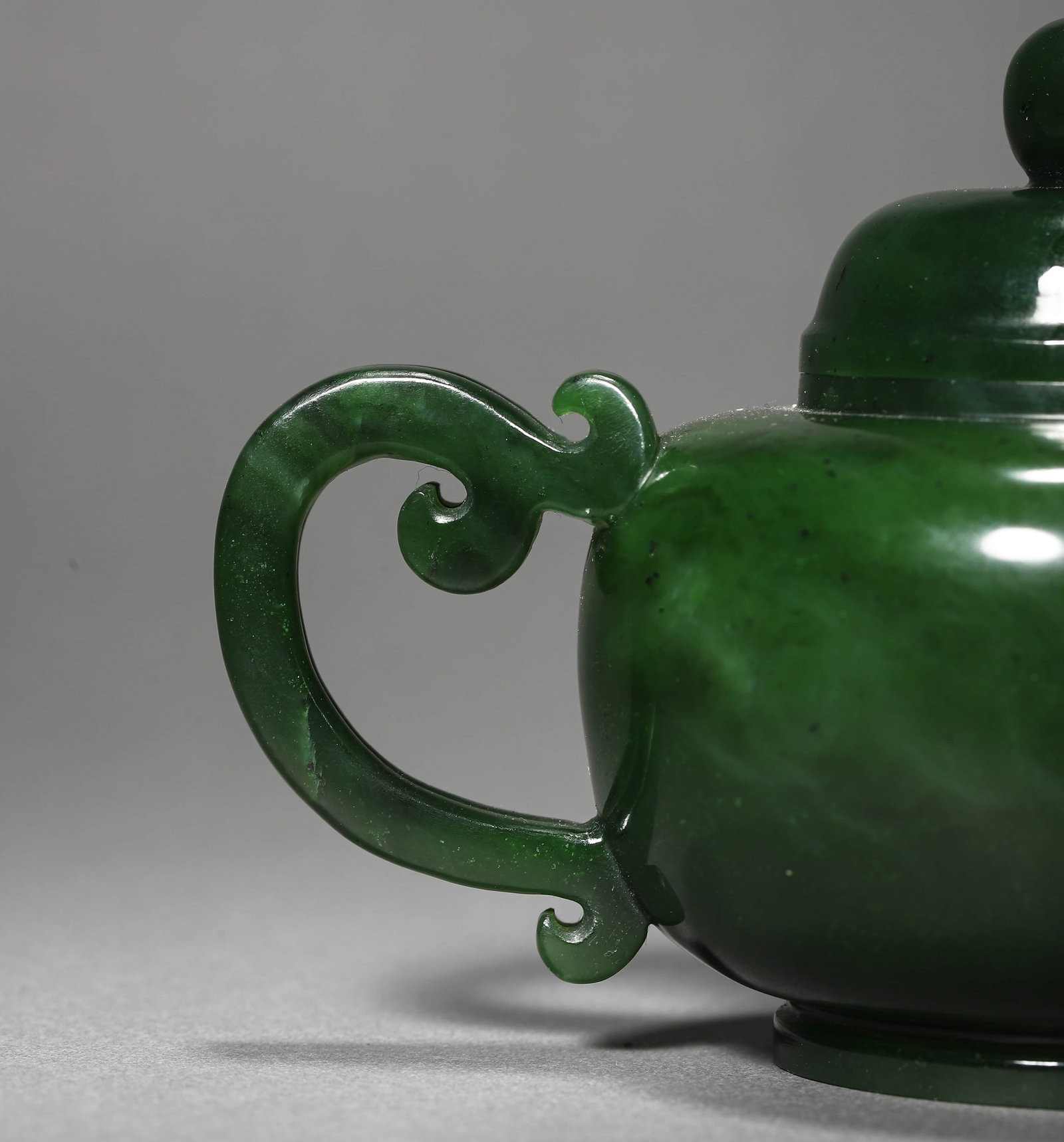 A JADEITE EWER - 2