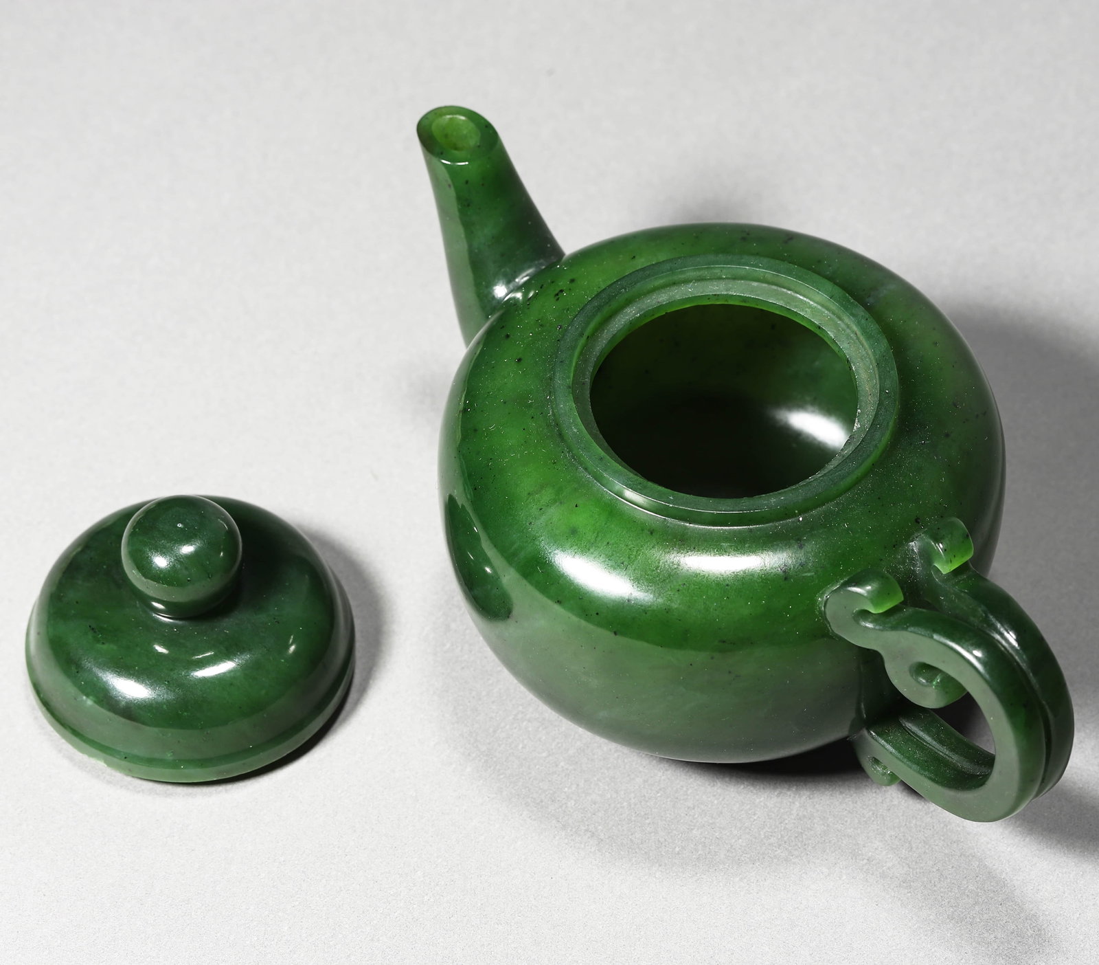 A JADEITE EWER - 5
