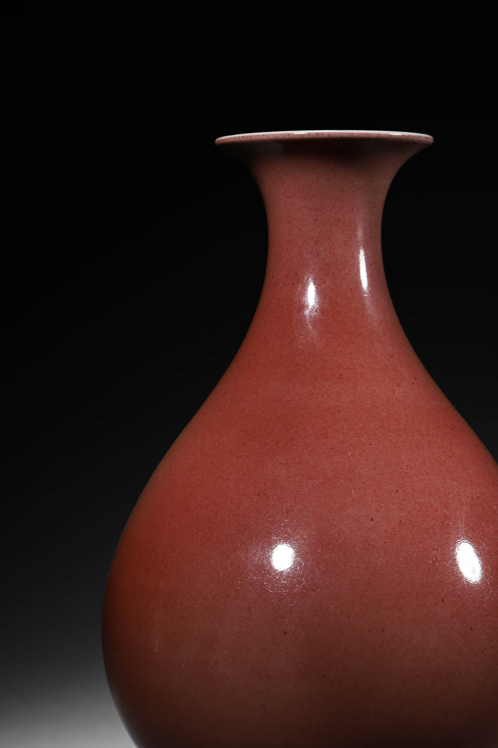 A RED-GLAZED YUHUCHUNPING - 2