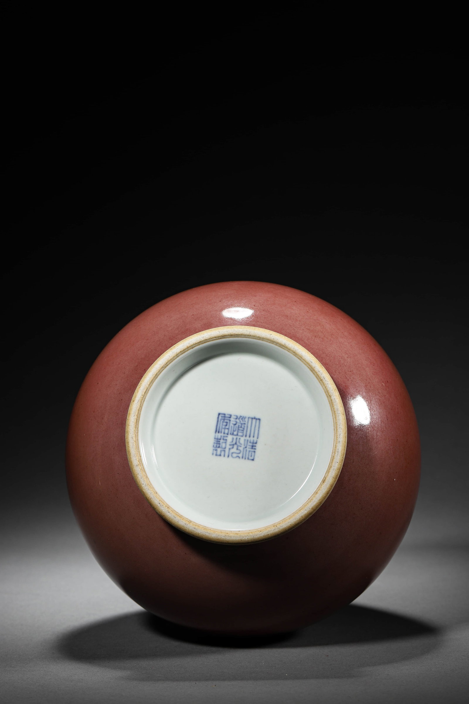A RED-GLAZED YUHUCHUNPING - 6