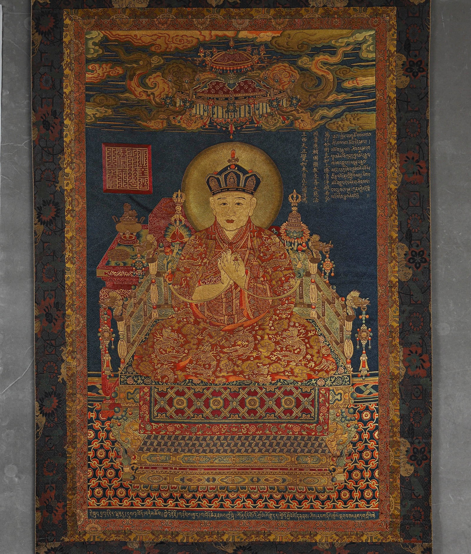 A TIBETAN THANGKA - 2