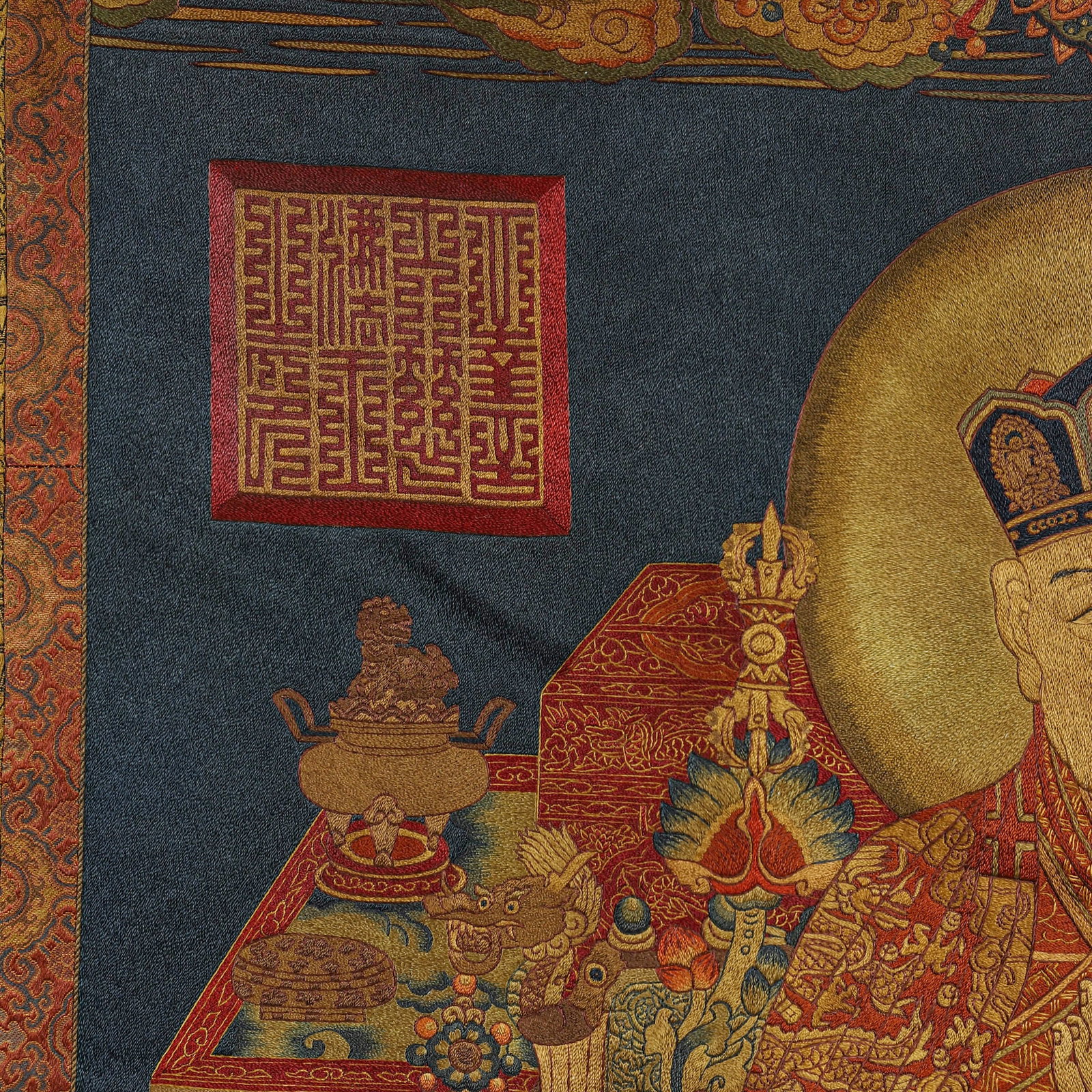 A TIBETAN THANGKA - 4