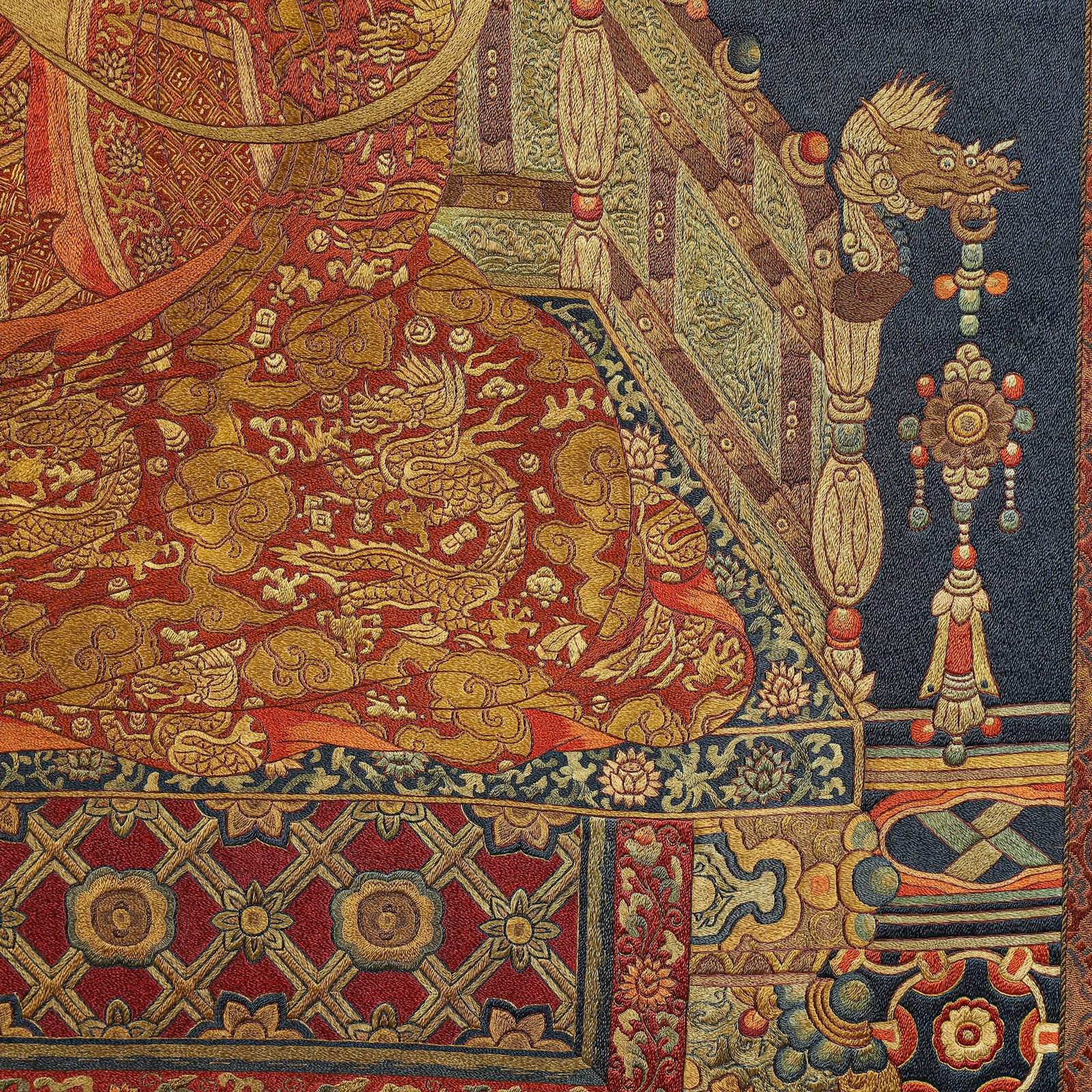 A TIBETAN THANGKA - 6