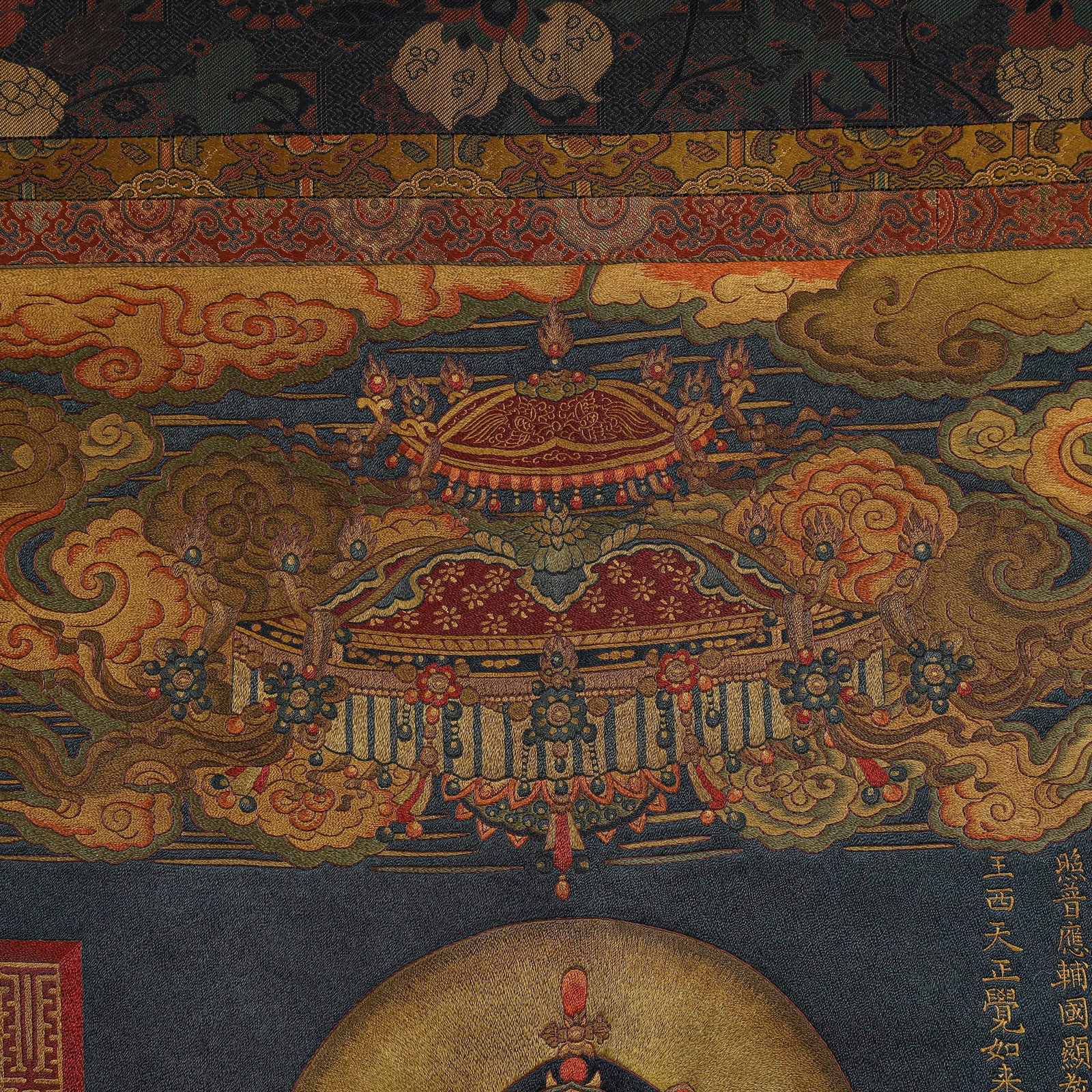 A TIBETAN THANGKA - 9