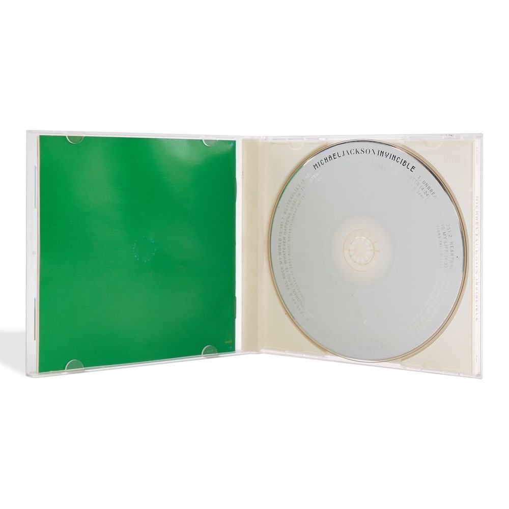 MICHAEL JACKSON SIGNED "INVINCIBLE" CD - 3