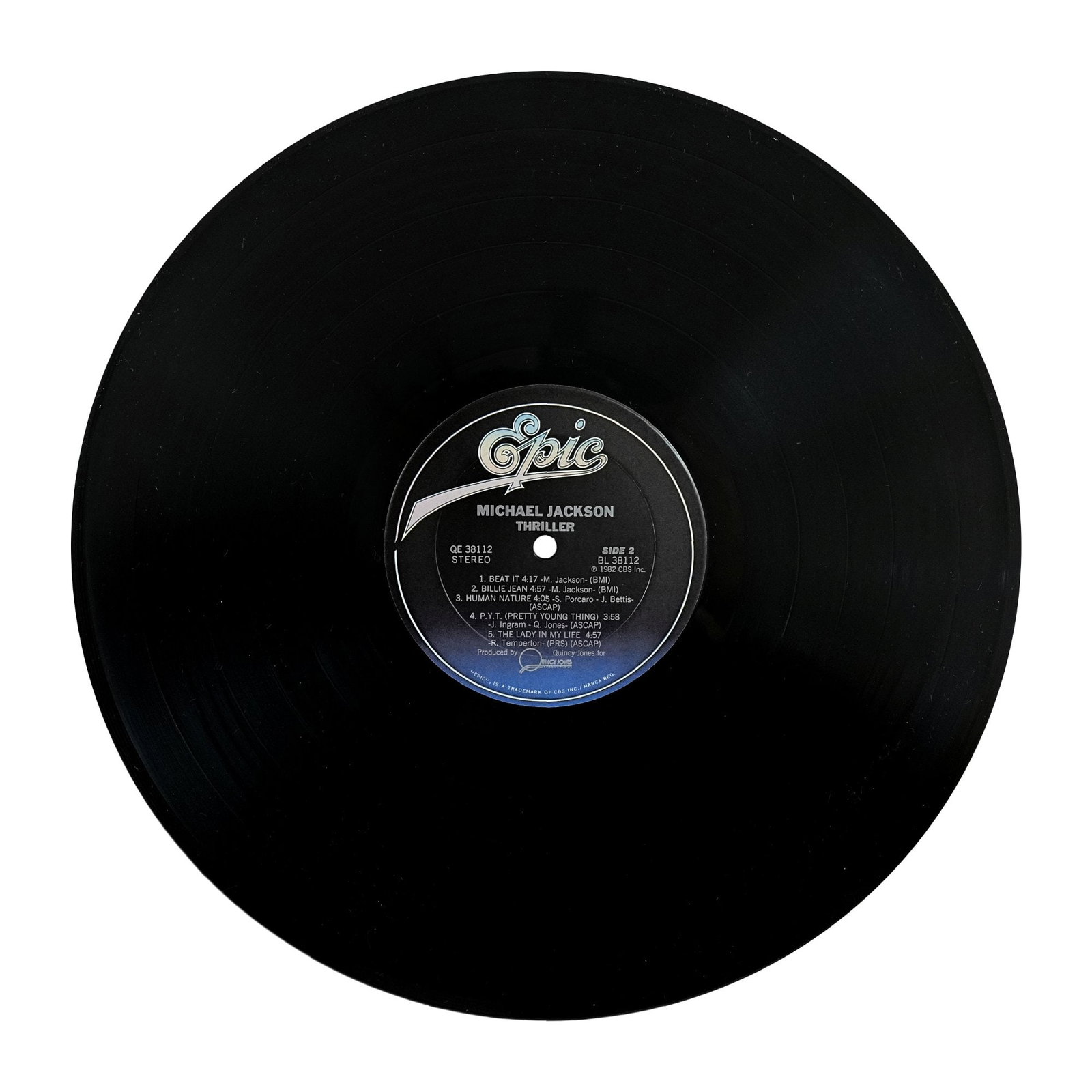 MICHAEL JACKSON SIGNED "THRILLER" LP - 8