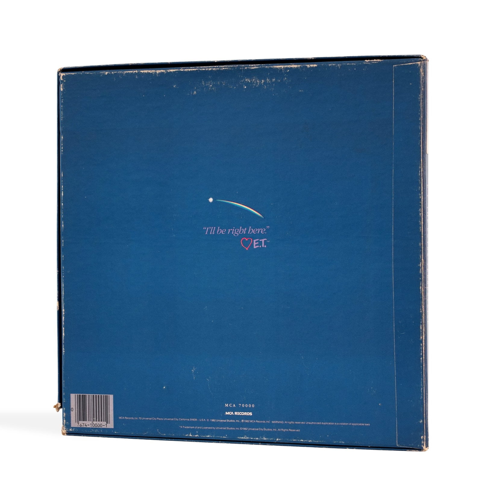 MICHAEL JACKSON SIGNED "E.T." LP - 2
