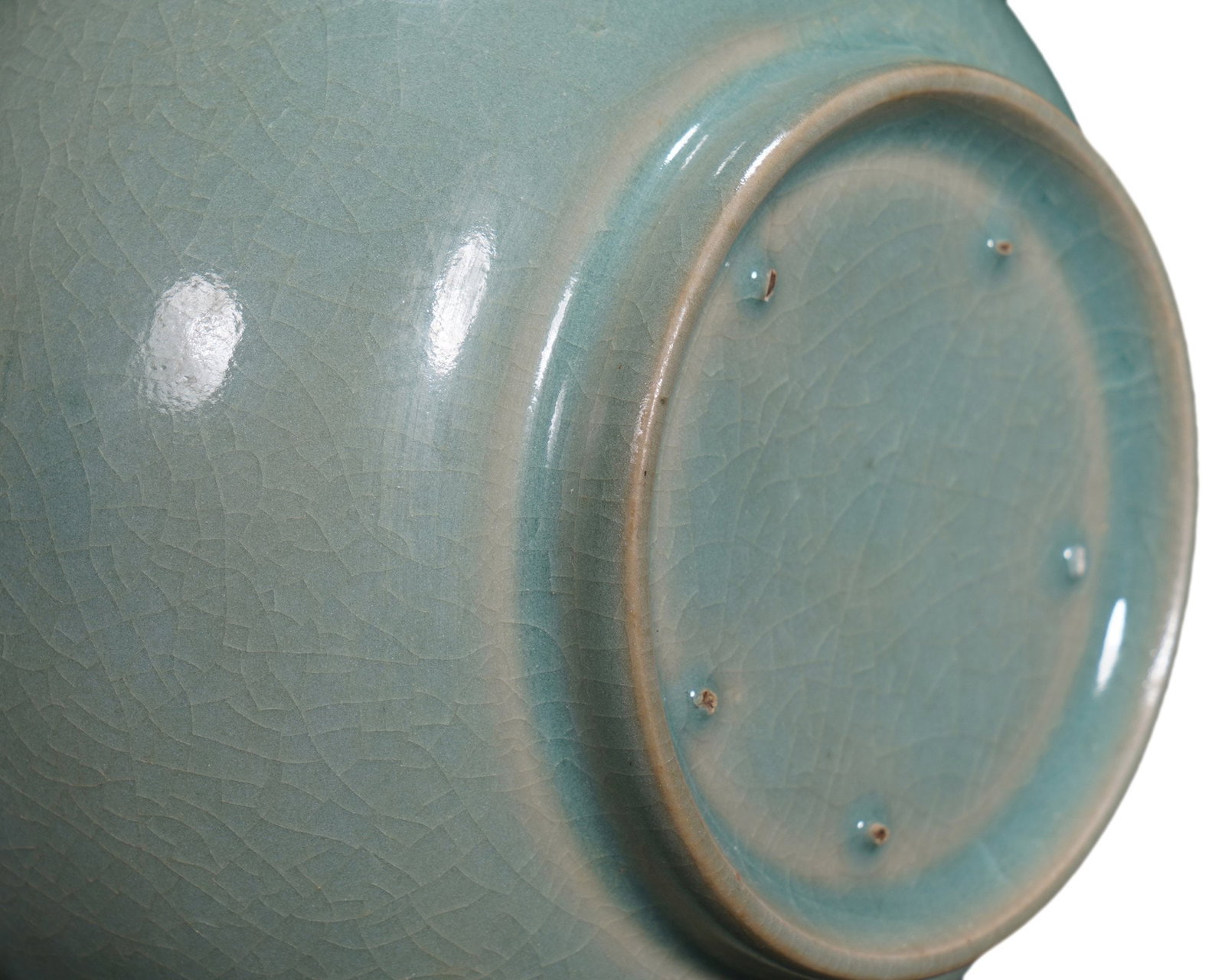 LONGQUAN CELADON TWIN-HANDLED VASE - 6