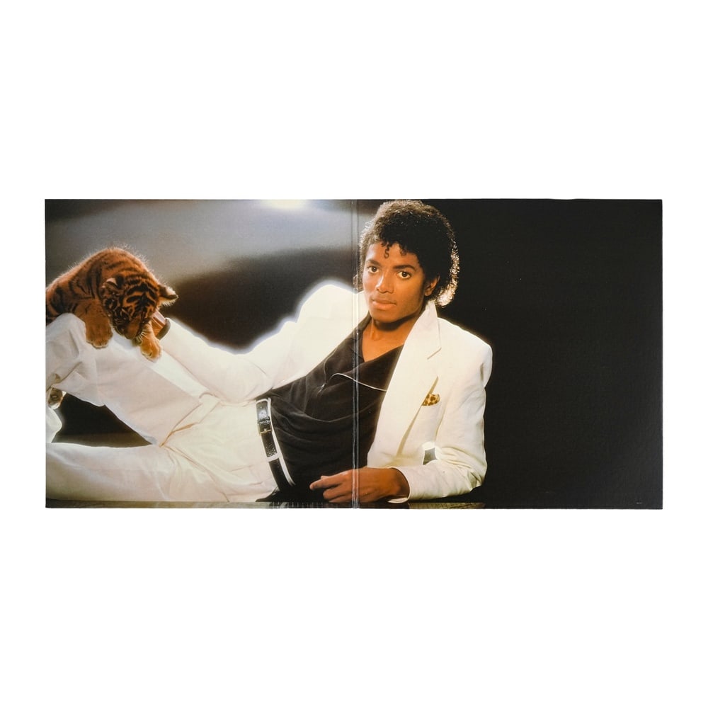 MICHAEL JACKSON SIGNED "THRILLER" LP - 3