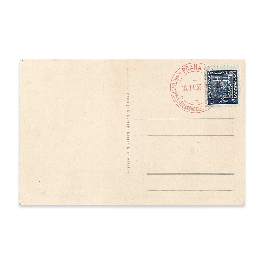 ADOLF HITLER SIGNED POSTCARD - 2