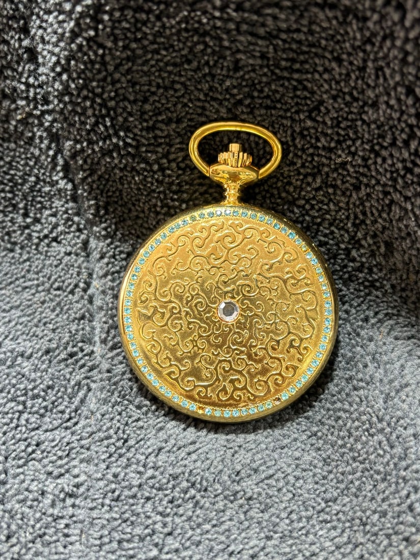 Gilded pocket watch - 2