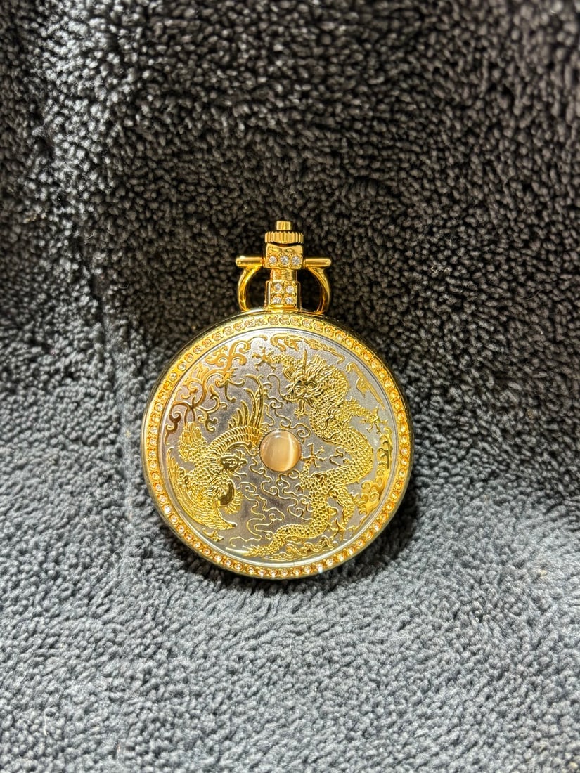 Gilded pocket watch - 2