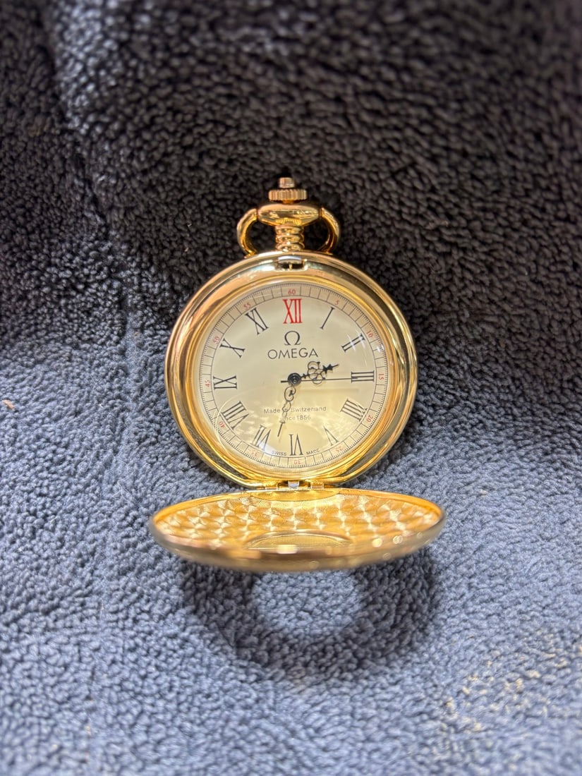 Gilded pocket watch - 2