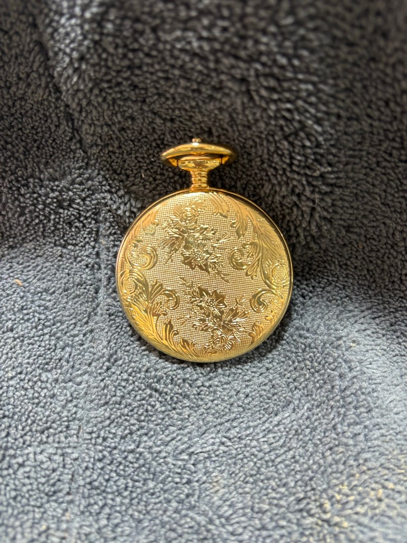 Gilded pocket watch - 3