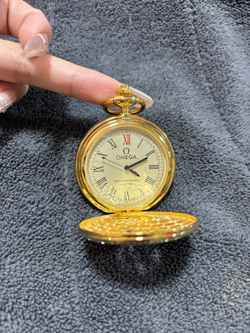Gilded pocket watch - 3