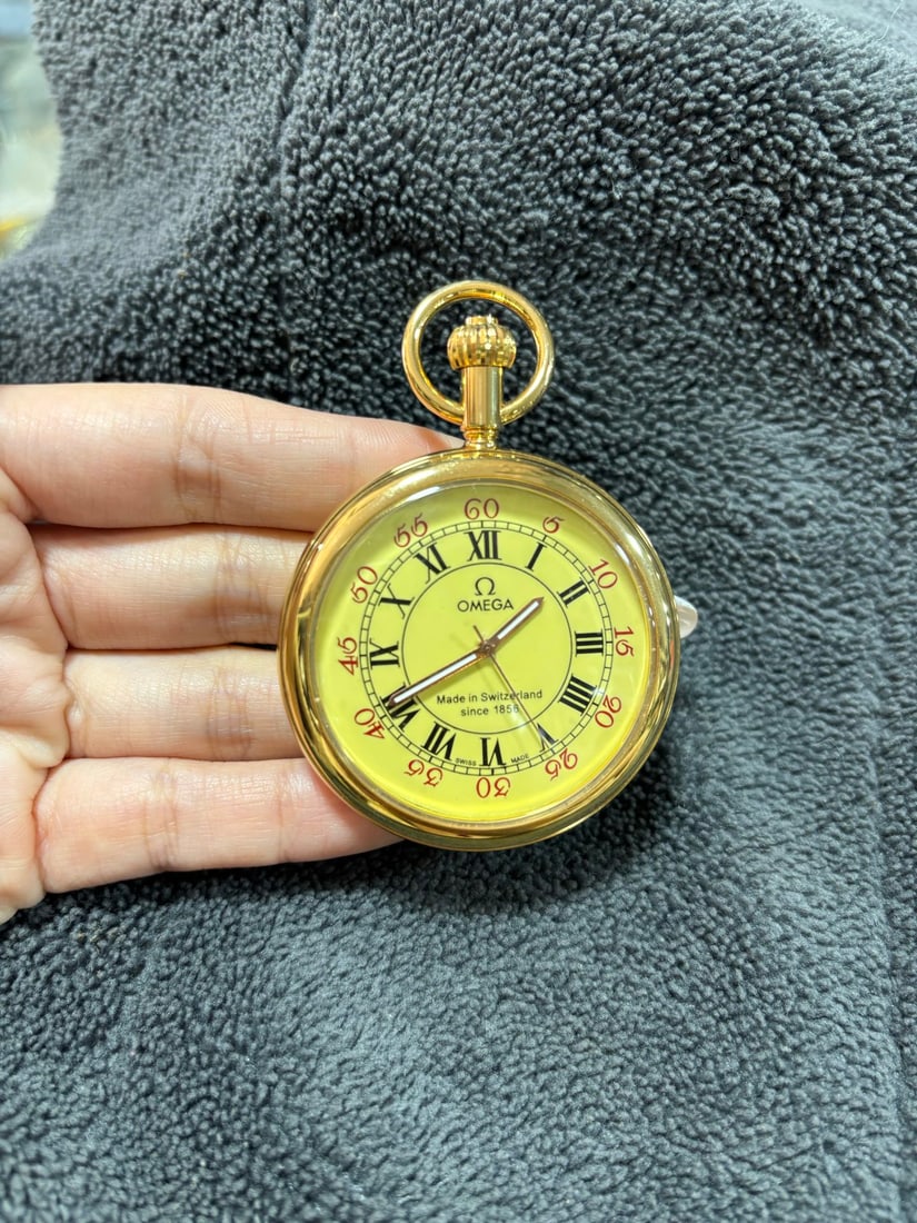 Gilded pocket watch - 2
