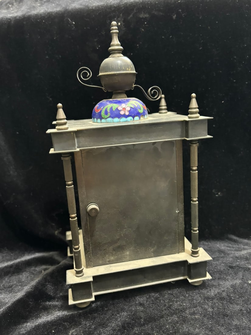 Cloisonne clock - 2