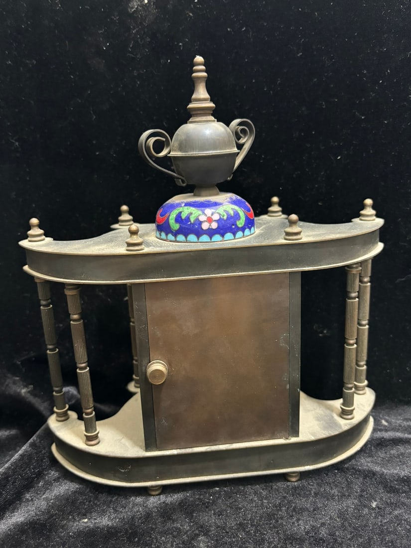 Cloisonne clock - 2