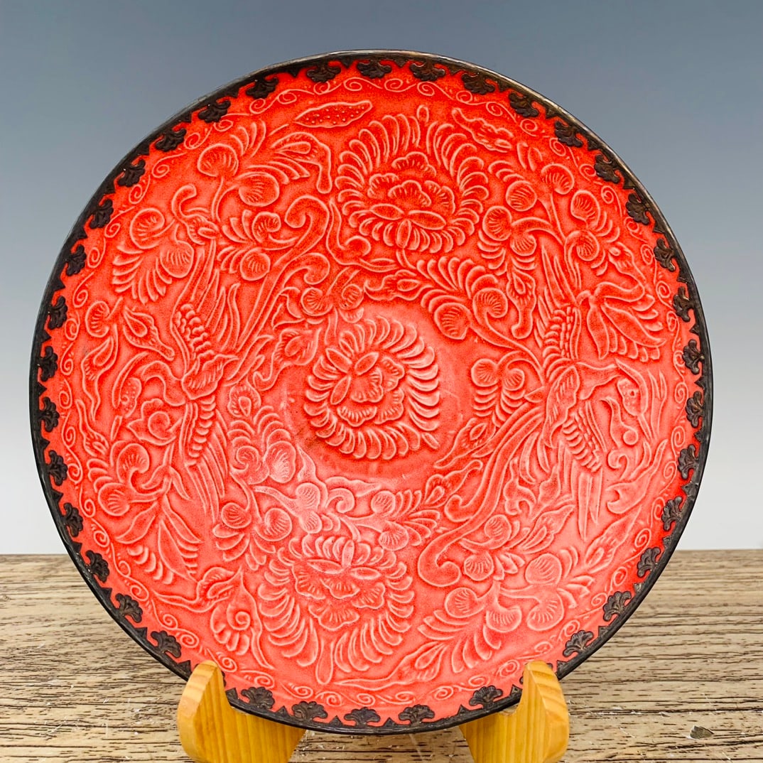 Ding ware bowl with silver rim: A Ding ware bowl with a silver rim, 6cm high and 21cm in diameter. Thank you for viewing our auction and we look forward to serving you as a valued customer! Provenance:Private collection from a