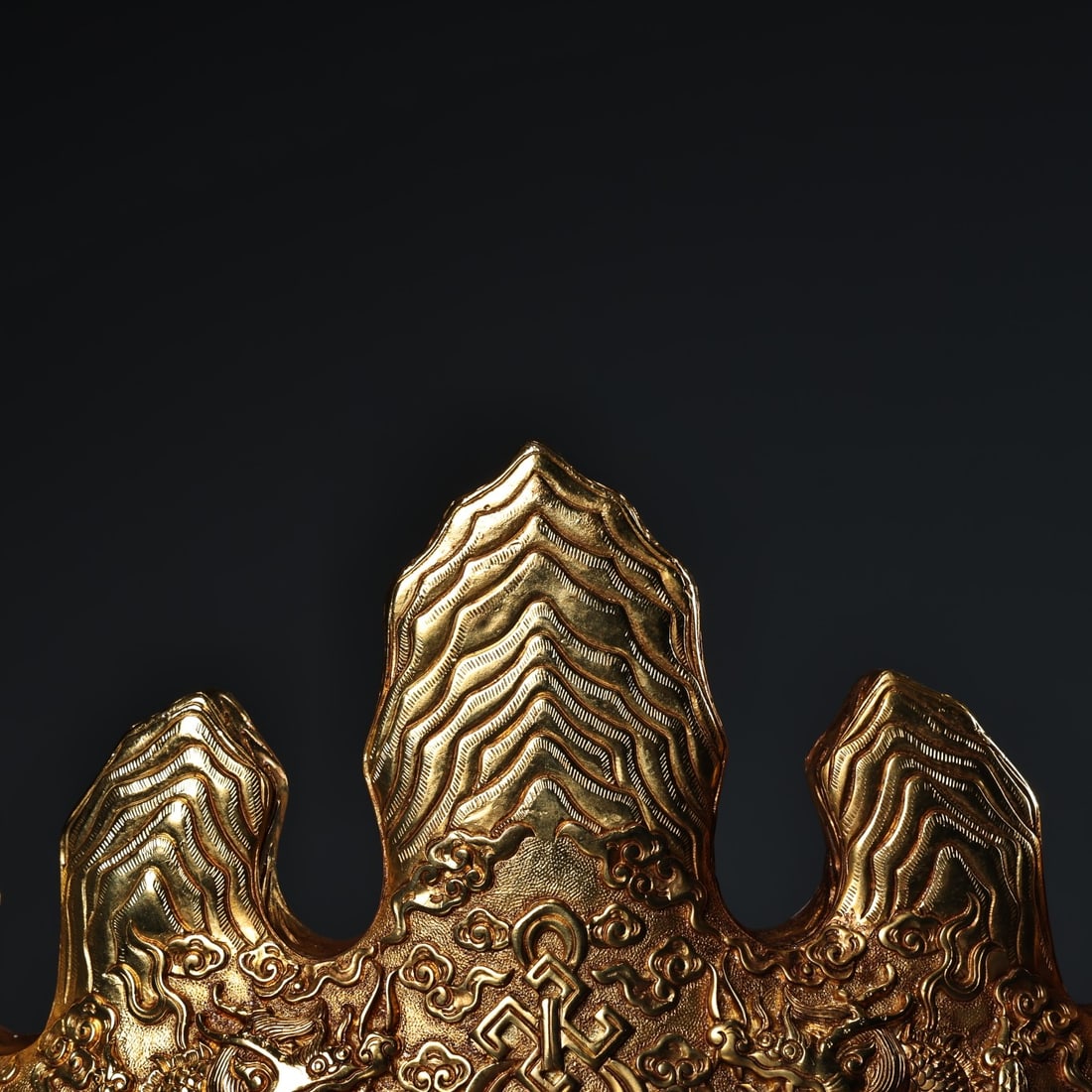 Gilded pen holder - 5