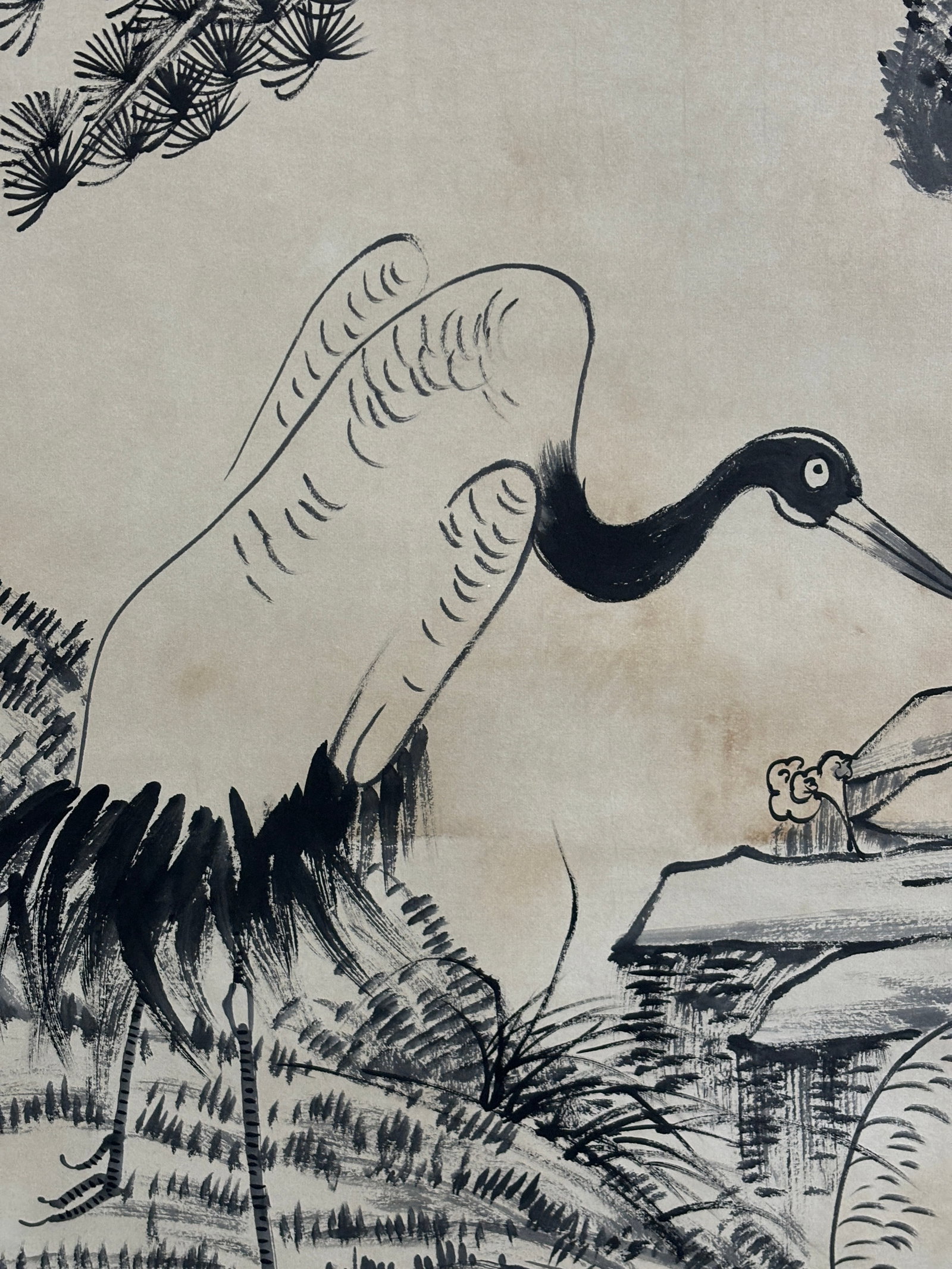 (Bada Shanren Crane) - 5