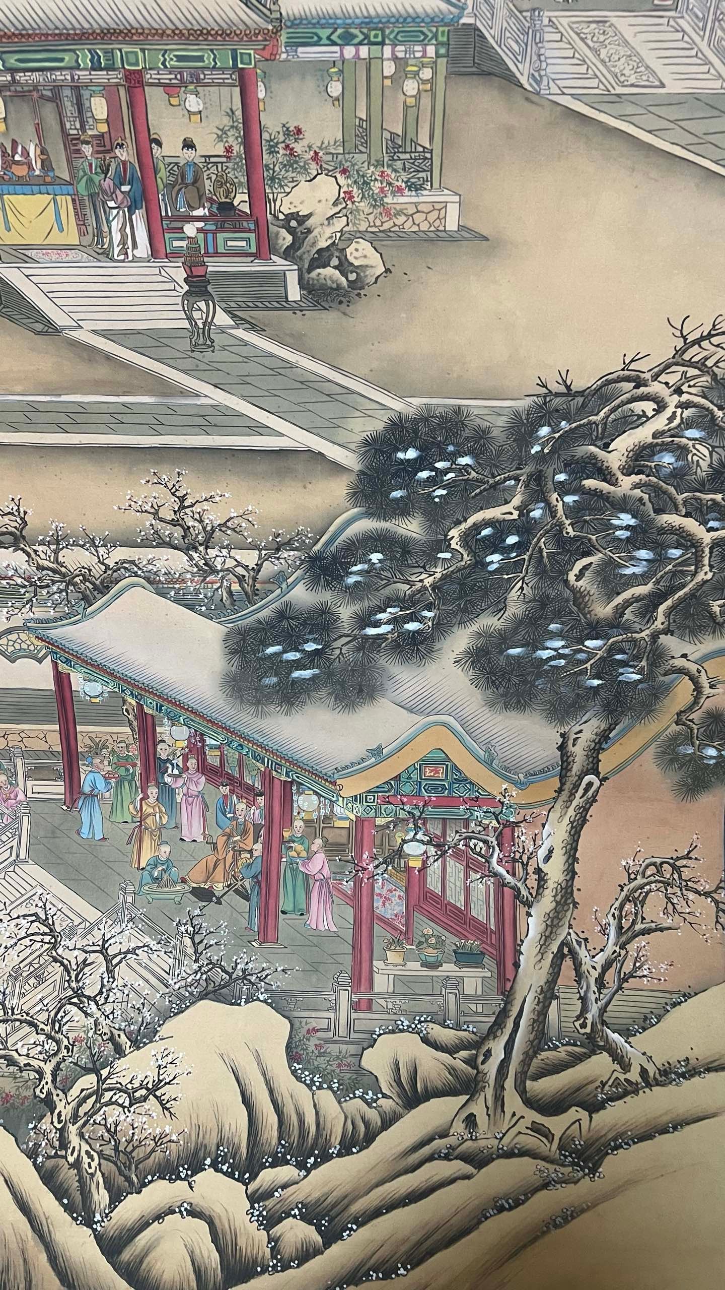 Lang Shining on silk - 2