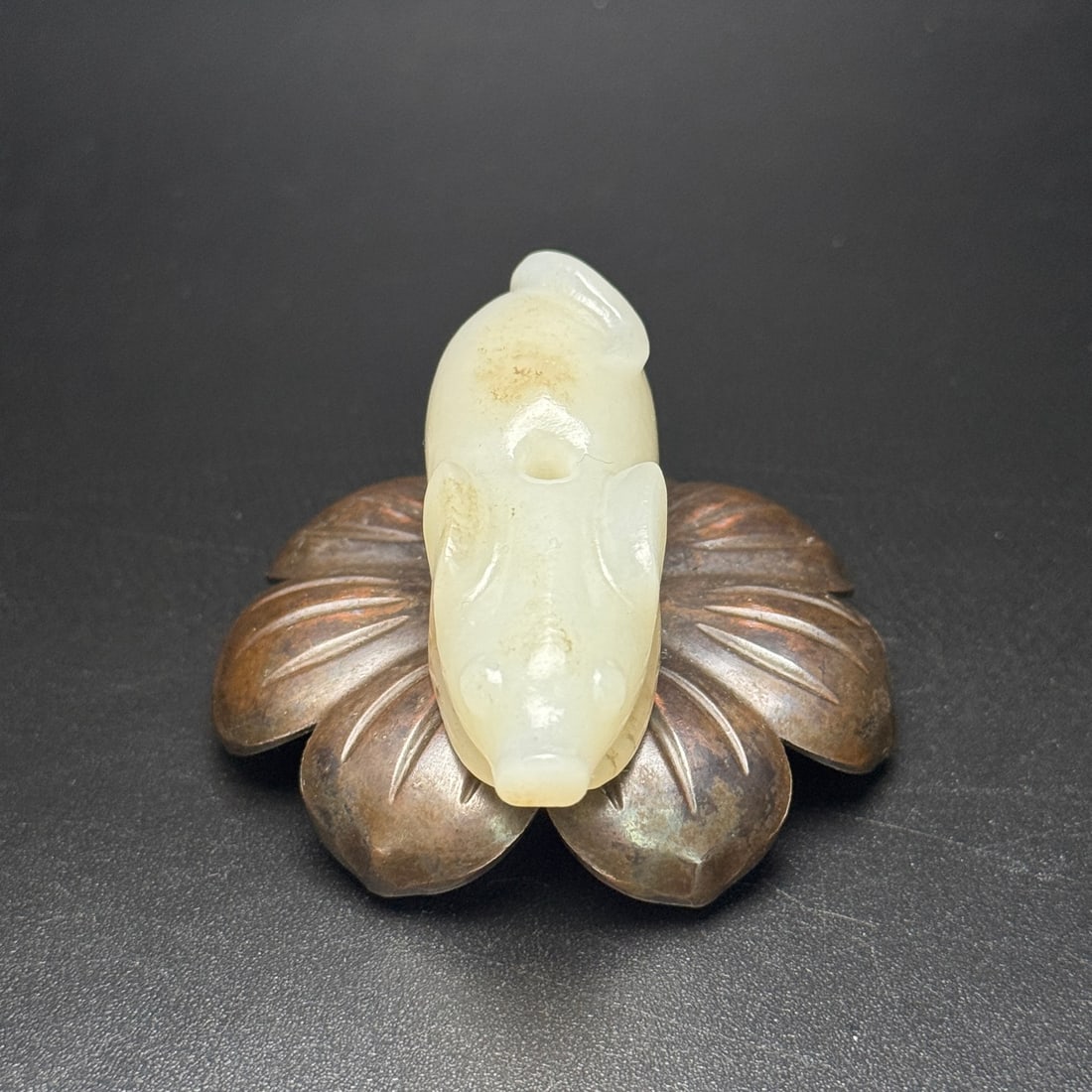 Exquisite Hetian Jade Pig - 4