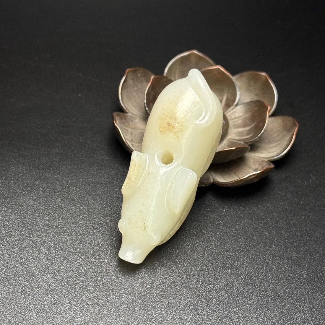 Exquisite Hetian Jade Pig - 6