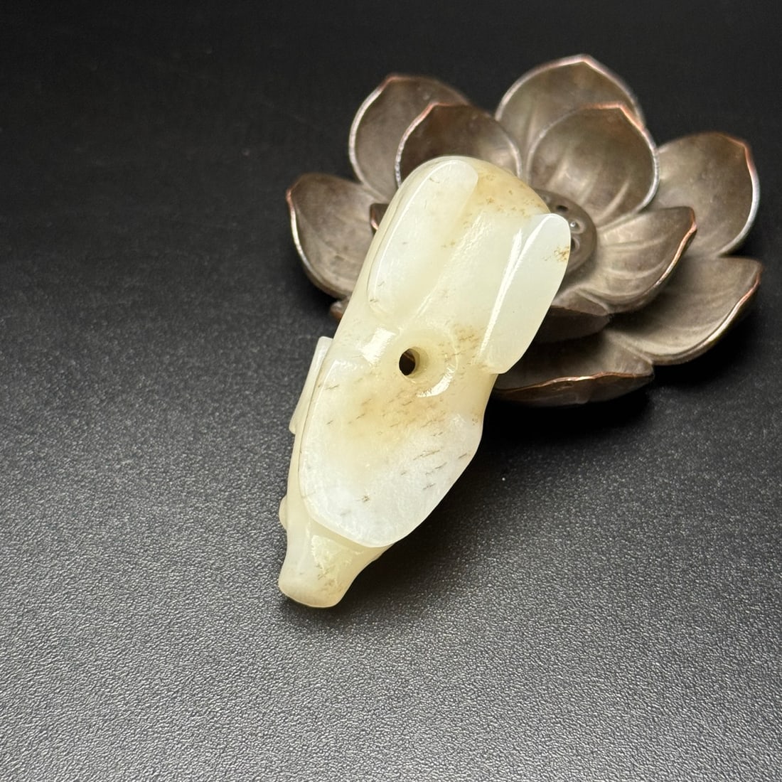 Exquisite Hetian Jade Pig - 7