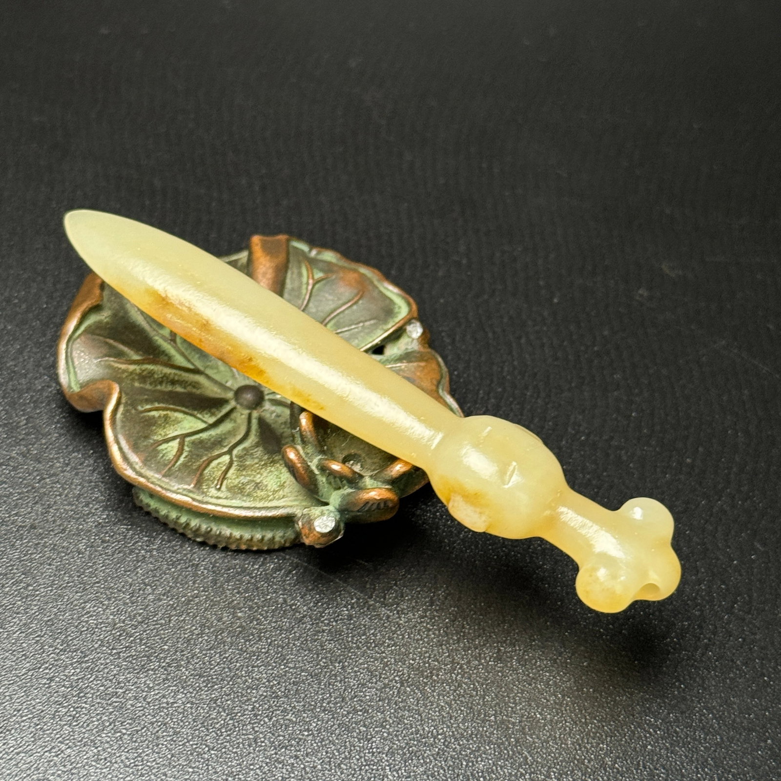 Hetian jade sword - 7