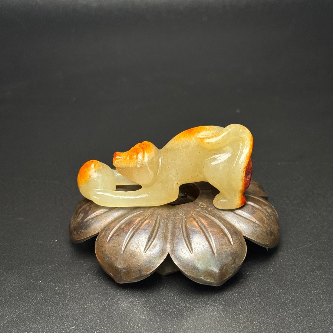 Exquisite Hetian Jade Monkey - 3